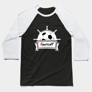 Wheel Black Baseball T-Shirt